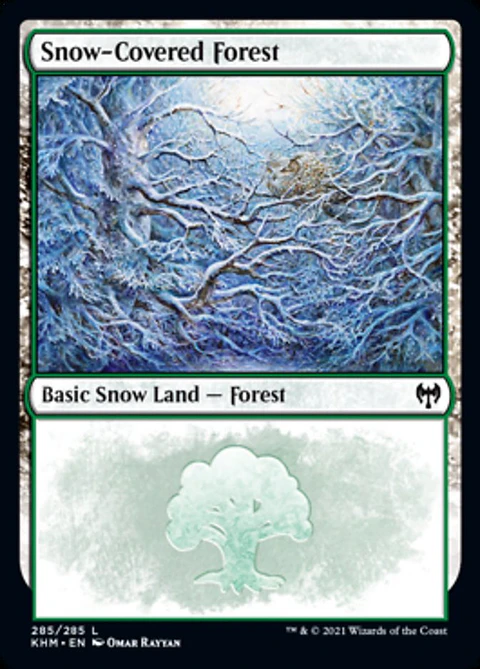 Snow-Covered Forest - KHM - 285