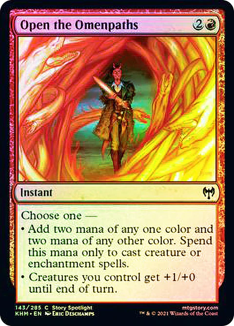 Open the Omenpaths - KHM - C