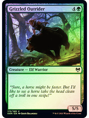 Grizzled Outrider - KHM - C