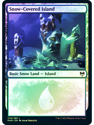 Snow-Covered Island - KHM - 279