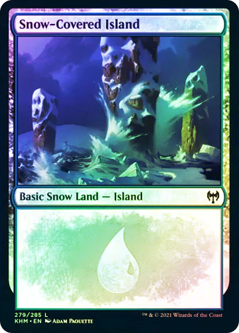 Snow-Covered Island - KHM - 279