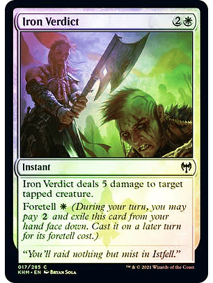 Iron Verdict - KHM - C