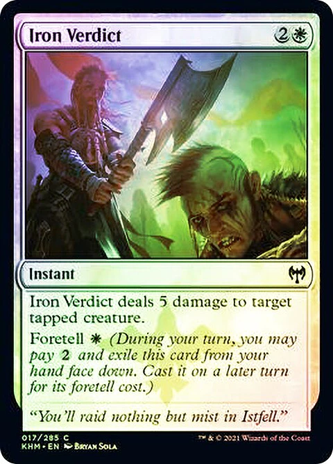 Iron Verdict - KHM - C