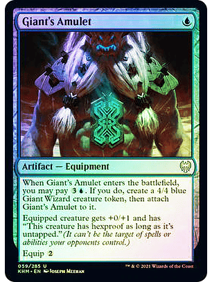 Giant's Amulet  - KHM - U 
