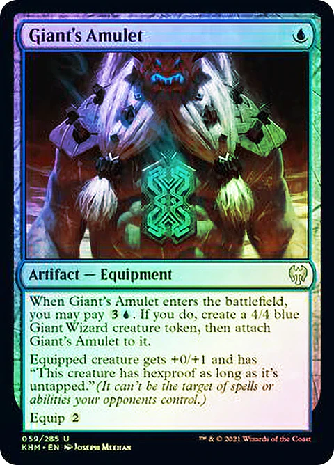 Giant's Amulet  - KHM - U 