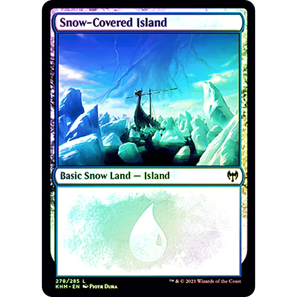 Snow-Covered Island - KHM - 278 2