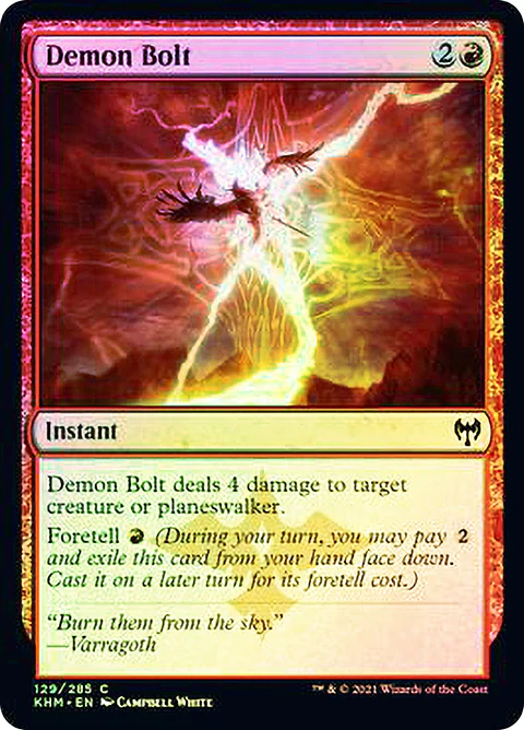 Demon Bolt - KHM - C
