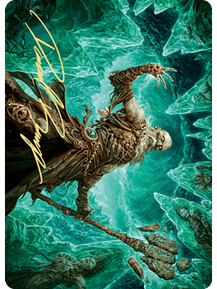 Draugr Necromancer Art Card - KHM-ART 