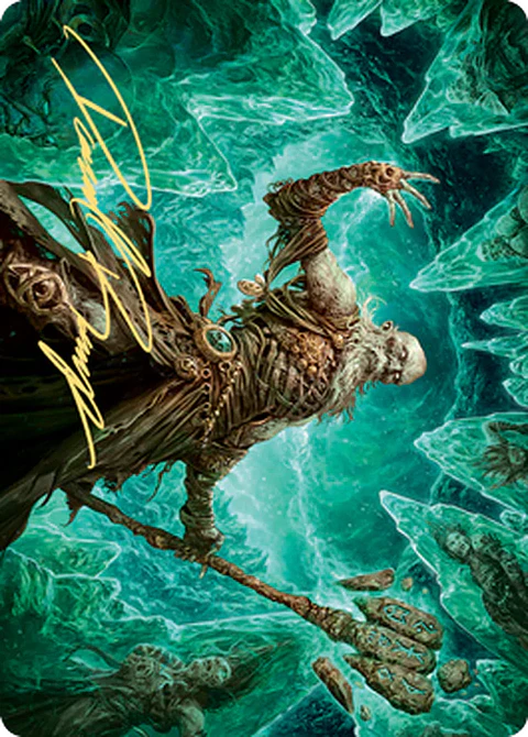 Draugr Necromancer Art Card - KHM-ART 
