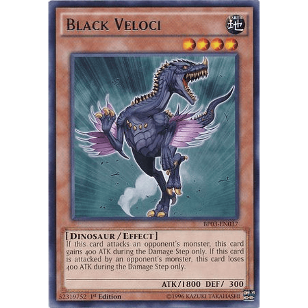 Black Veloci - BP03-EN037 - Rare