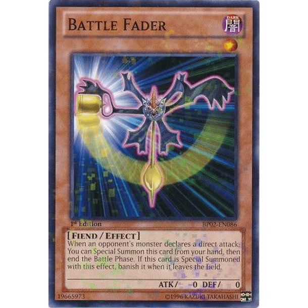 Battle Fader - BP02-EN086 - Mosaic Rare