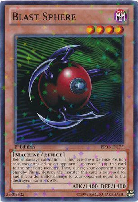 Blast Sphere - BP01-EN175 - Starfoil Rare 