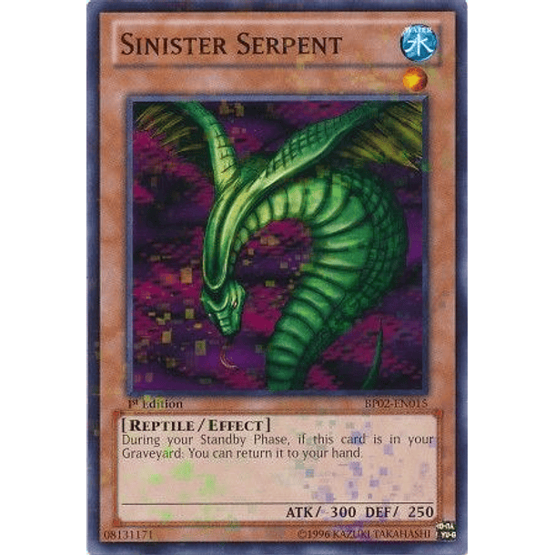 Sinister Serpent - BP02-EN015 - Mosaic Rare