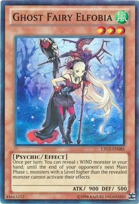 Ghost Fairy Elfobia - LTGY-EN085 - Super Rare