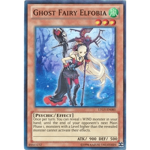 Ghost Fairy Elfobia - LTGY-EN085 - Super Rare
