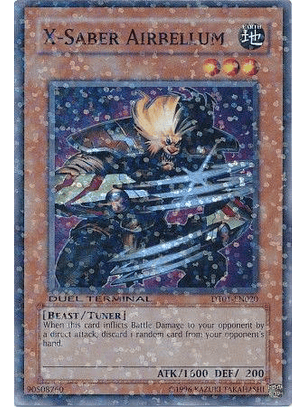X-Saber Airbellum - DT01-EN020 - Super Parallel Rare