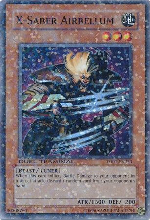 X-Saber Airbellum - DT01-EN020 - Super Parallel Rare