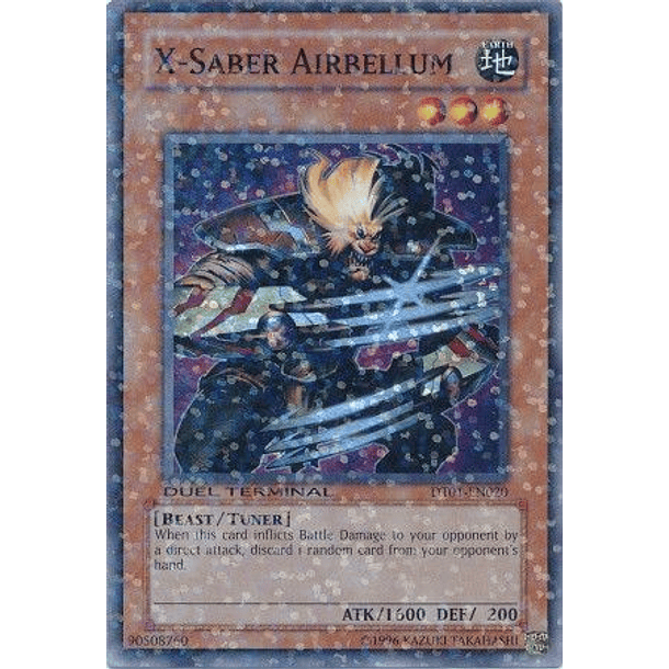 X-Saber Airbellum - DT01-EN020 - Super Parallel Rare