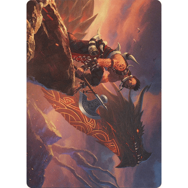 Dragonkin Berserker Art Series: Kaldheim
