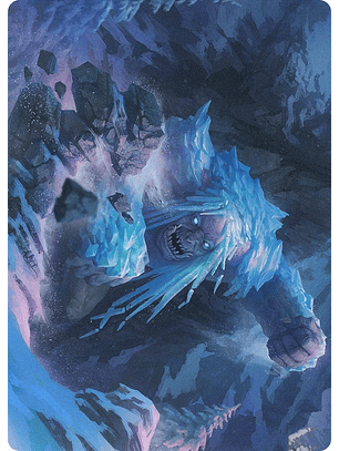 Icehide Troll  Art Series: Kaldheim