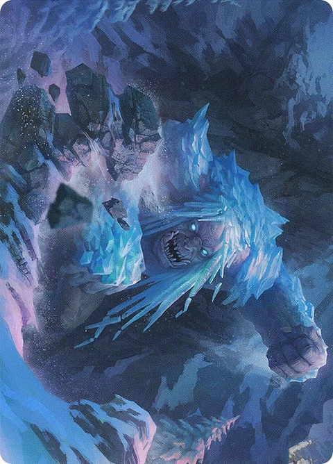 Icehide Troll  Art Series: Kaldheim