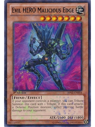 Evil Hero Malicious Edge - BP02-EN054 - Mosaic Rare