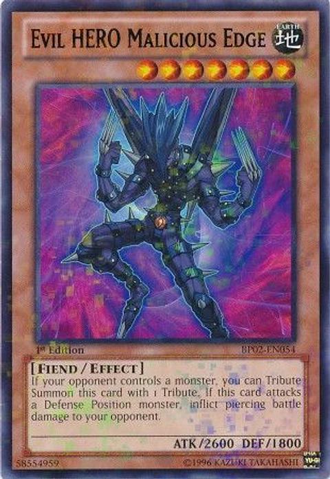 Evil Hero Malicious Edge - BP02-EN054 - Mosaic Rare