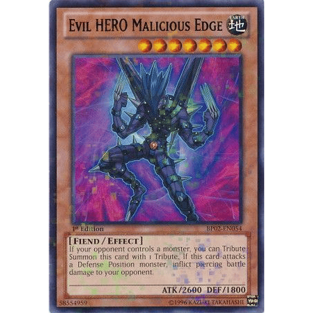Evil Hero Malicious Edge - BP02-EN054 - Mosaic Rare