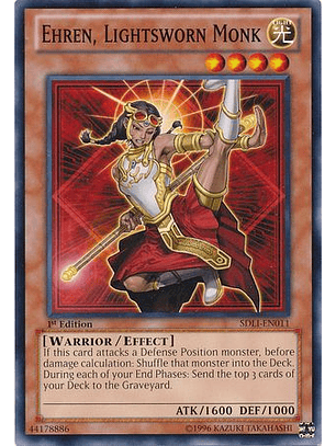 Ehren, Lightsworn Monk - SDLI-EN011 - Common