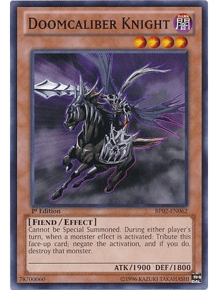 Doomcaliber Knight - BP02-EN062 - Common