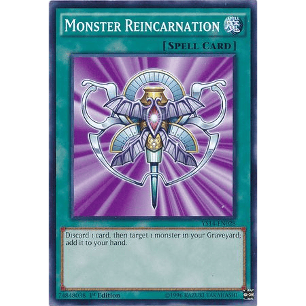 Monster Reincarnation - YS14-EN028 - Common