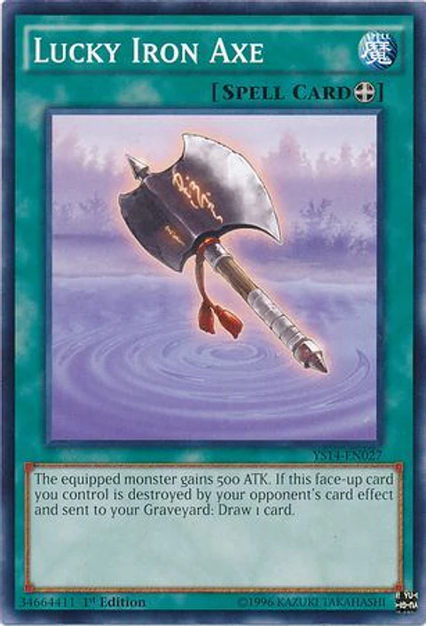 Lucky Iron Axe - YS14-EN027 - Common 