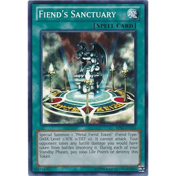 Fiend's Sanctuary - BP02-EN151 - Common