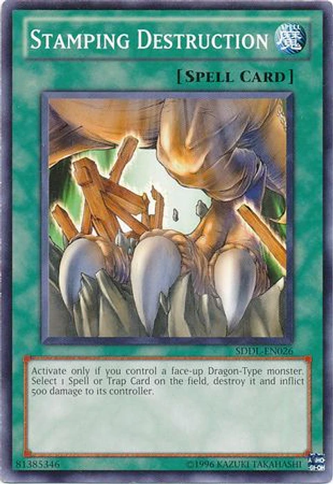 Stamping Destruction - SDDL-EN026 - Common