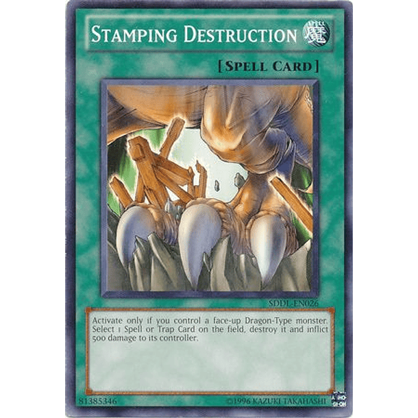 Stamping Destruction - SDDL-EN026 - Common