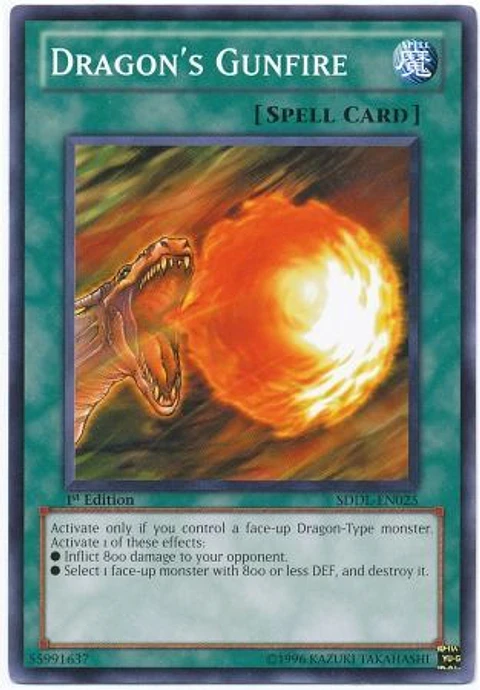 Dragon's Gunfire - SDDL-EN025 - Common