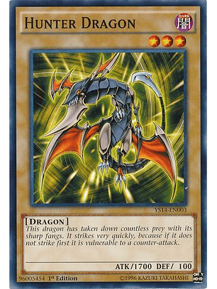 Hunter Dragon - YS14-EN003 - Common