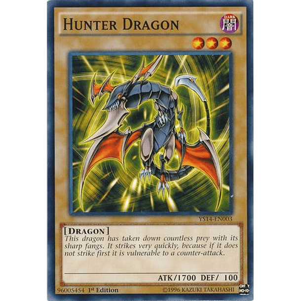 Hunter Dragon - YS14-EN003 - Common