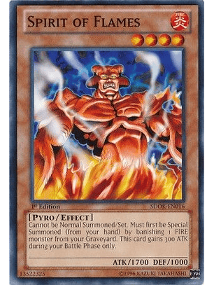 Spirit of Flames - SDOK-EN016 - Common