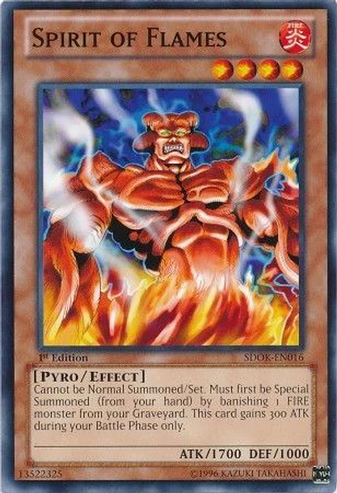 Spirit of Flames - SDOK-EN016 - Common