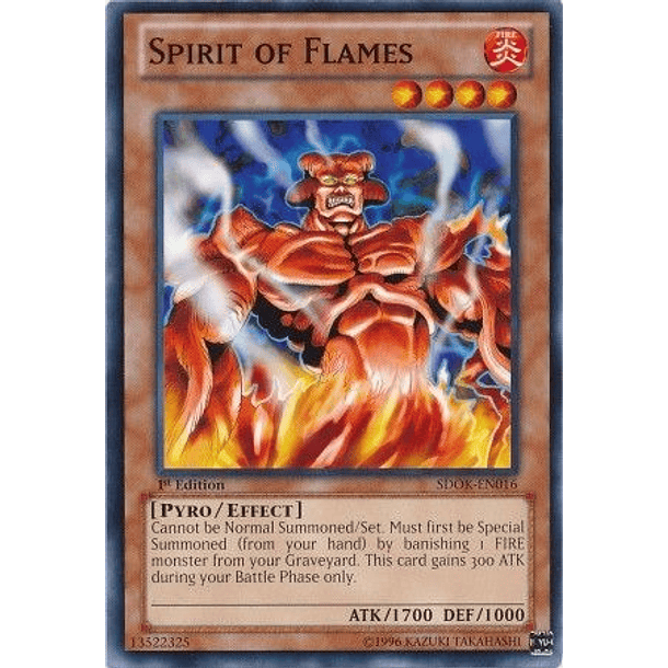 Spirit of Flames - SDOK-EN016 - Common