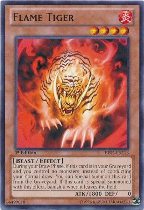 Flame Tiger - BP02-EN113 - Common