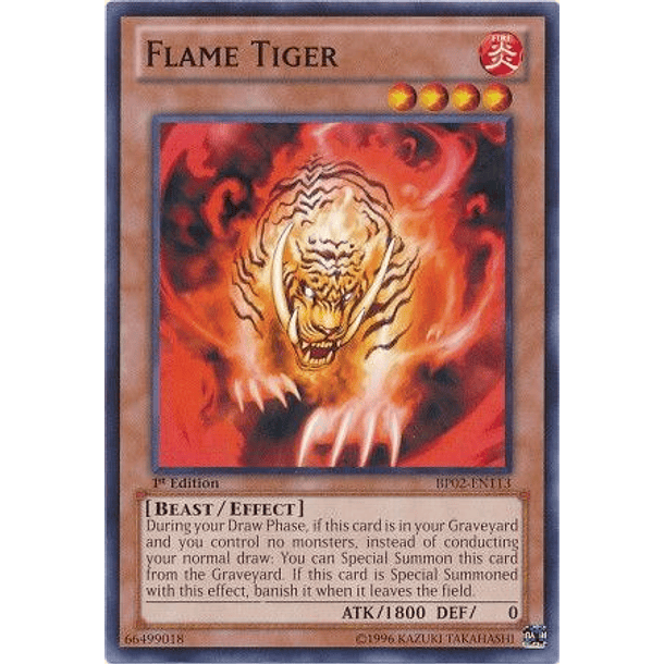 Flame Tiger - BP02-EN113 - Common