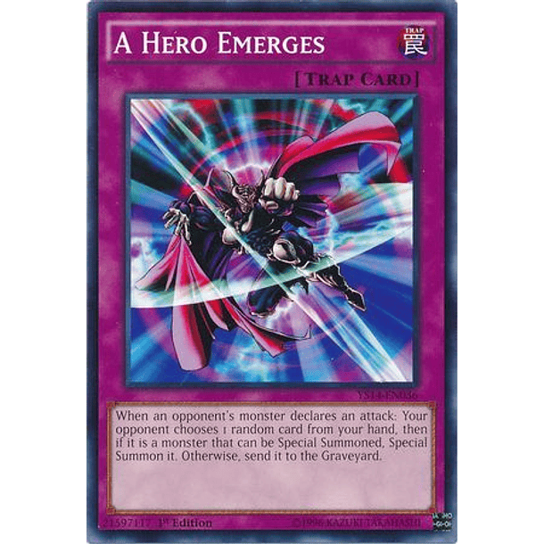 A Hero Emerges - YS14-EN036 - Common