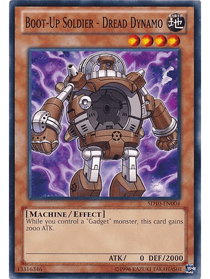 Boot-Up Soldier - Dread Dynamo - SD10-EN004 - Common