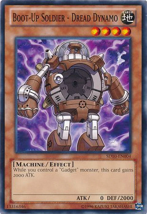 Boot-Up Soldier - Dread Dynamo - SD10-EN004 - Common