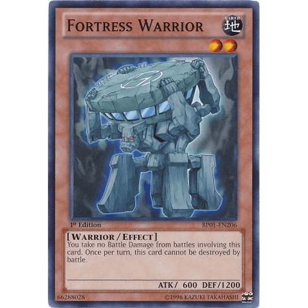Fortress Warrior - BP01-EN206 - Common