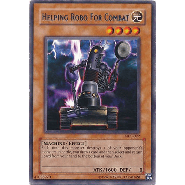 Helping Robo For Combat - MFC-022 - Rare