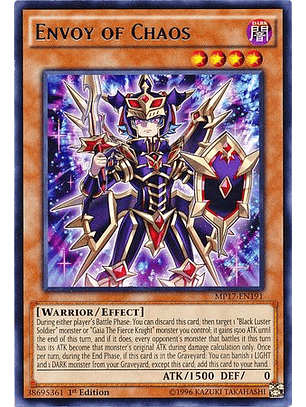 Envoy of Chaos - MP17-EN191 - Rare