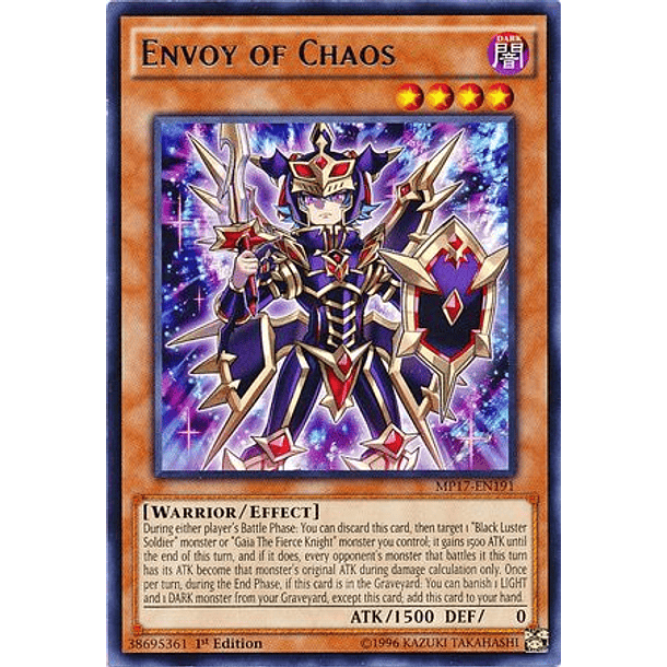 Envoy of Chaos - MP17-EN191 - Rare